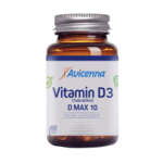 Avicenna, D Max 10, Витамин Д3 (10000 МЕ), капсулы, 60 шт.